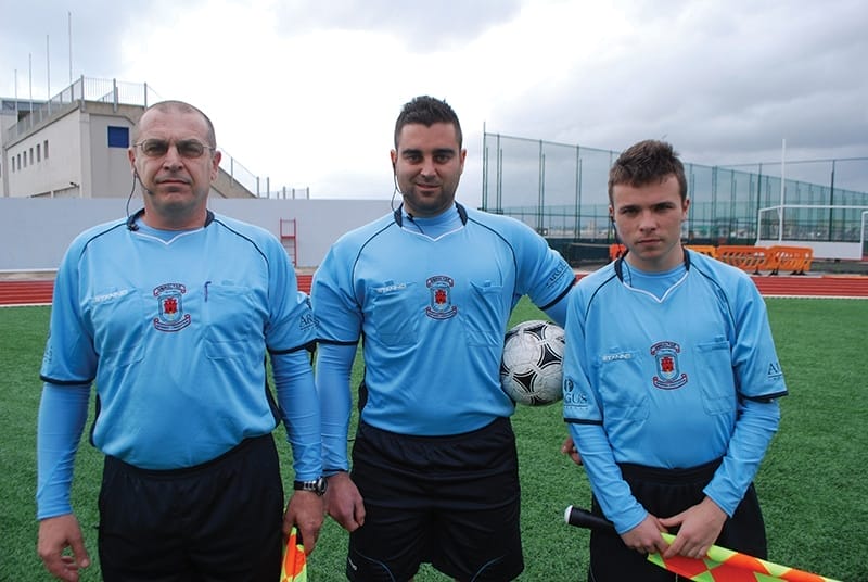 It’s not just players preparing for UEFA membership. Referees too have to be trained. Photo: James Montague